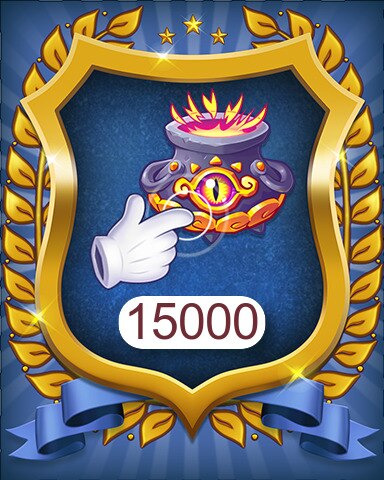 Magic Tome 15000 Badge