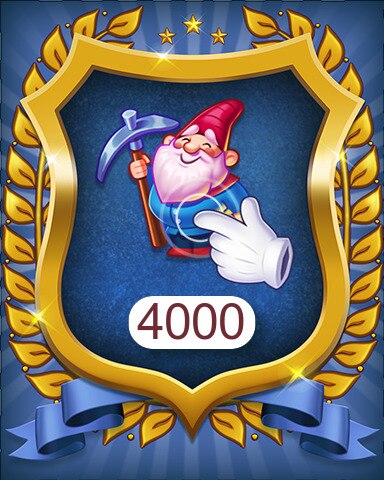 Gnome 4000 Badge