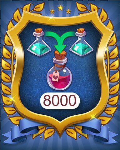 Potions 8000 Badge