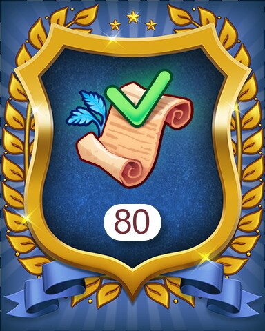 Merge Academy Treasure Trove orders 80 Badge