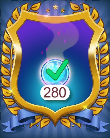 Merge Academy Complete 280 Tasks Badge