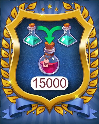 Merge Academy Potions 15000 Badge