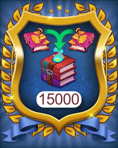 Merge Academy Spellbooks 15000 Badge