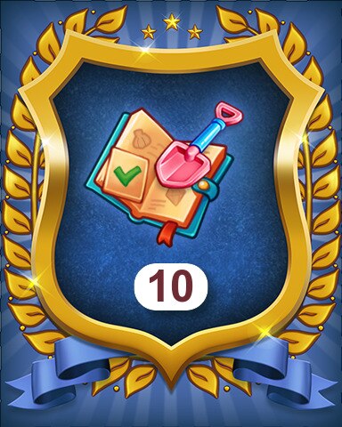 Merge Academy Coral Secrets objectives 10 Badge