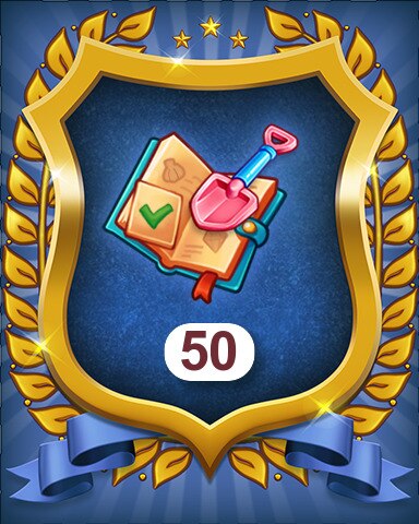 Merge Academy Coral Secrets objectives 50 Badge