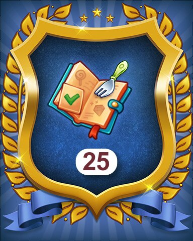 Merge Academy Sugar Rush objectives 25 Badge