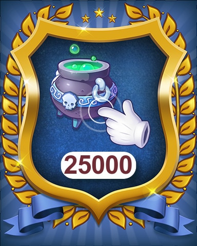 Merge Academy Cauldron 25000 Badge