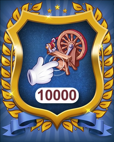 Merge Academy Spinning Wheel 10000 Badge