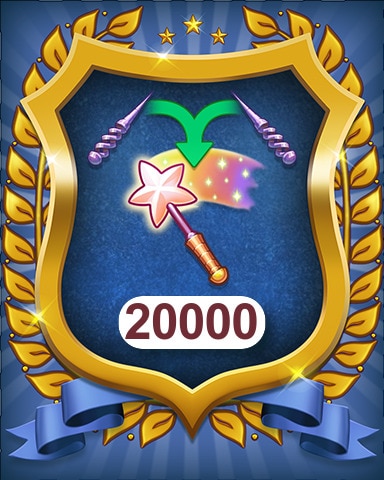 Merge Academy Magic Wands 20000 Badge