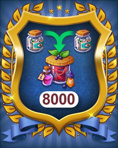 Merge Academy Magic Spices 8000 Badge