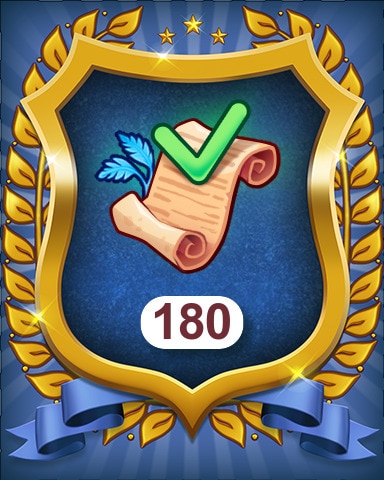 Merge Academy Treasure Trove orders 180 Badge