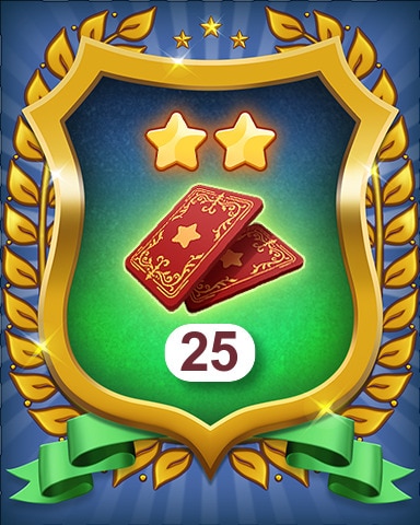 Merge Academy Collect 25 Rarity 2 Stickers Badge