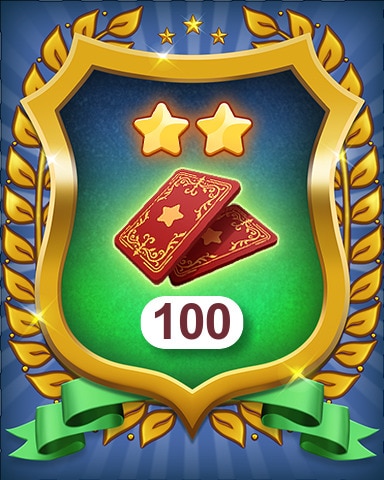 Merge Academy Collect 100 Rarity 2 Stickers Badge