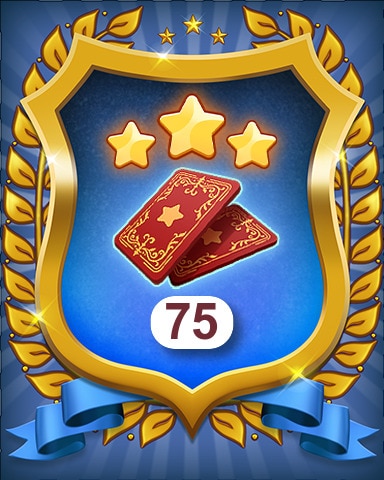 Merge Academy Collect 75 Rarity 3 Stickers Badge