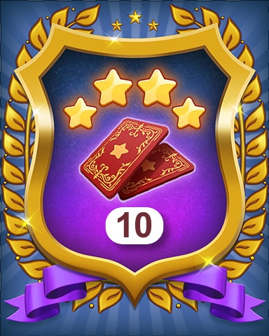 Merge Academy Collect 10 Rarity 4 Stickers Badge