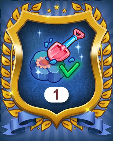 Merge Academy Coral Secrets Grid Complete 1 Badge