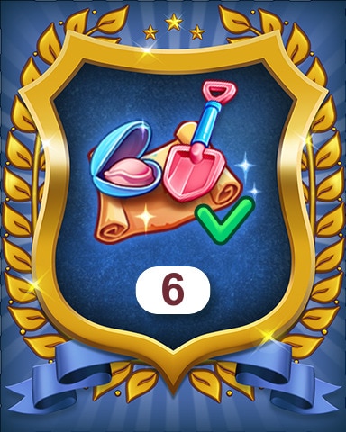 Merge Academy Coral Secrets event 6 Badge