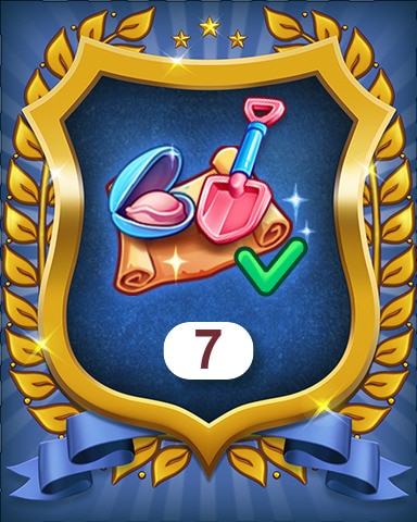 Merge Academy Coral Secrets event 7 Badge