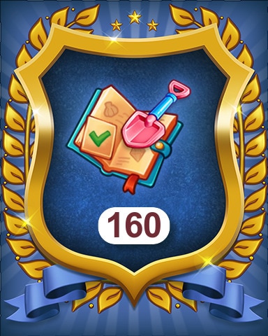 Merge Academy Coral Secrets objectives 160 Badge