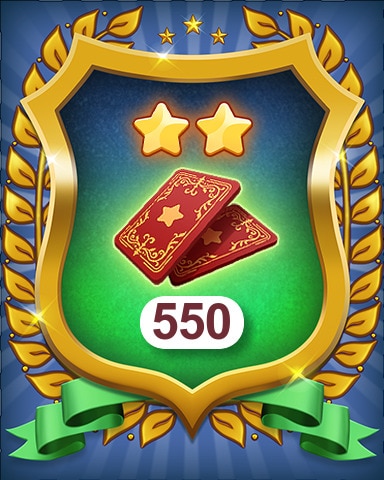 Pogo Merge Academy Collect 550 Rarity 2 Stickers Badge