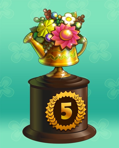 Shining Spring Lap 5 Badge