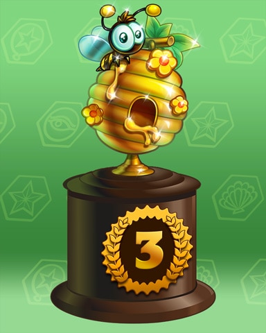 Golden Hive Lap 3 Badge - Quinn's Aquarium