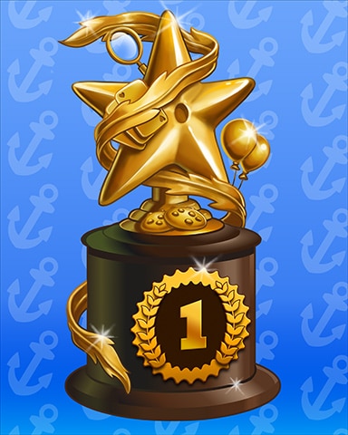 Star Chase Lap 1 Badge - Claire Hart Classic