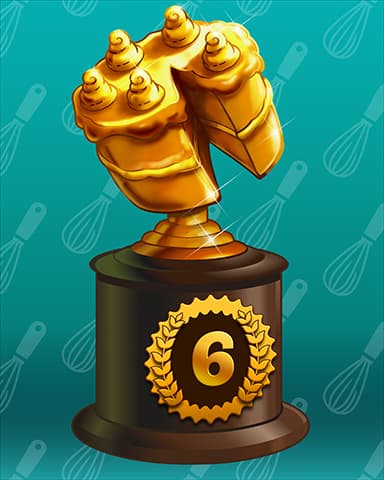 Chef's Challenge Lap 6 Badge - Garden Blast