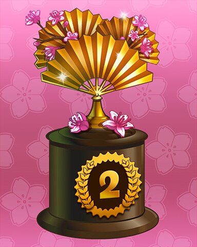 Peggle Blast HD Golden Fan Lap 2 Badge