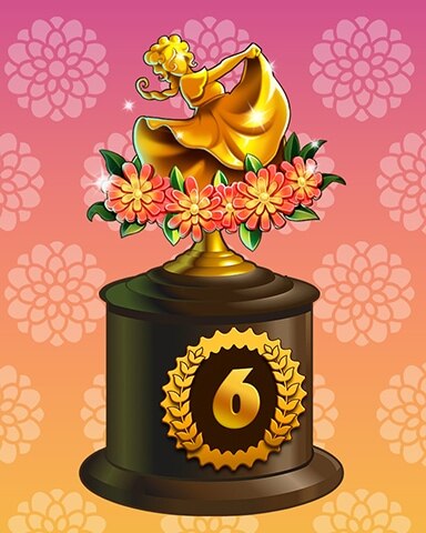 Merge Academy Golden Dancer Lap 6 Badge