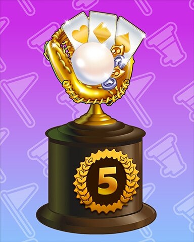 Canasta HD Victorious Celebration Lap 5 Badge