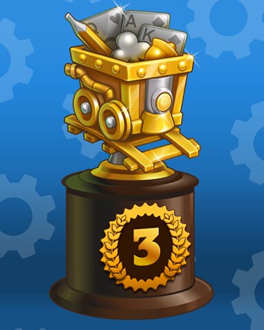Pogo Garden Blast Friends of Mine Lap 3 Badge