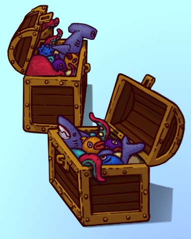 Quinn's Aquarium Not-So-Hidden Treasure Badge