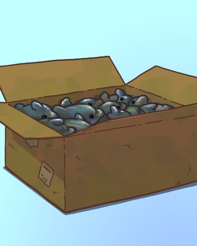 Quinn's Aquarium Mystery Box Badge