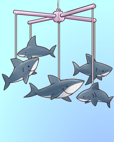 Quinn's Aquarium Sharks, Baby Badge