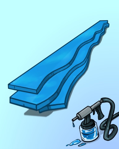 Quinn's Aquarium Blue Ocean Sky Badge