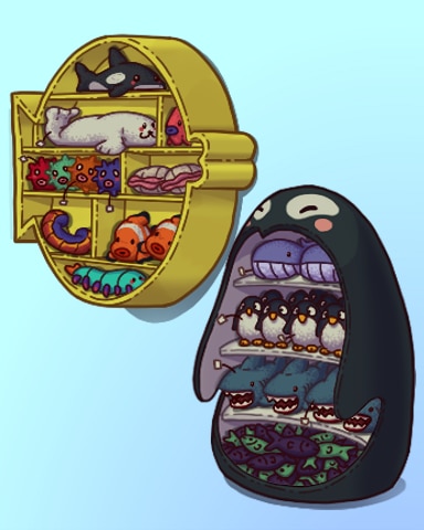 Quinn's Aquarium Stocking Stuff Badge