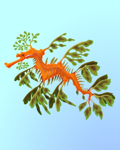 Quinn's Aquarium Leaf Me Alone Badge
