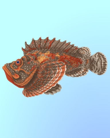 Quinn's Aquarium Stonefish Sighting Badge