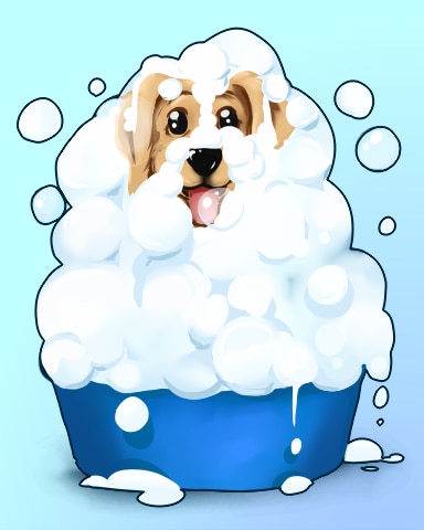 Quinn's Aquarium Bath Time Badge