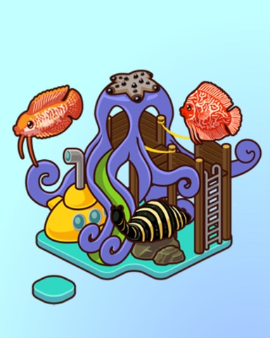Quinn's Aquarium All's Well That Ends Well Badge