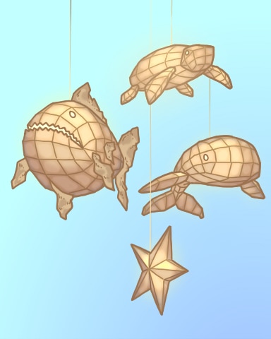 Quinn's Aquarium Lighted Lanterns Badge
