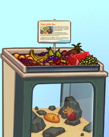 Quinn's Aquarium Fruit Snacks Badge