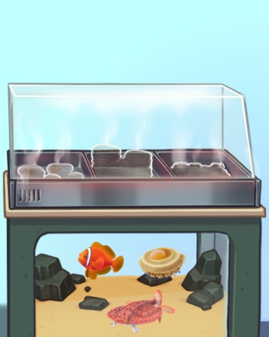 Quinn's Aquarium Budding Breakfast Bar Badge