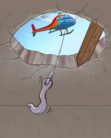 Quinn's Aquarium On The Hook Badge