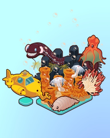 Quinn's Aquarium Deep-Sea Denizens Badge