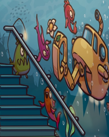 Quinn's Aquarium Stare Well Badge