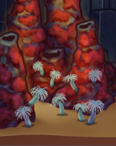 Quinn's Aquarium Amiable Anemones Badge