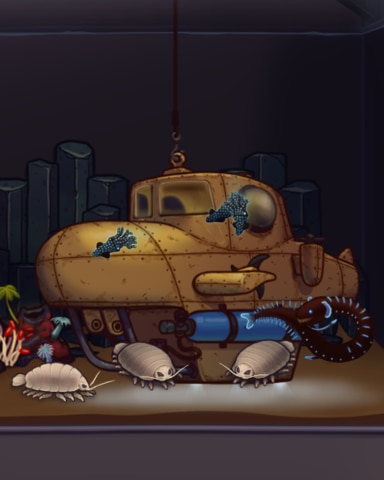 Quinn's Aquarium Depth Charge Badge