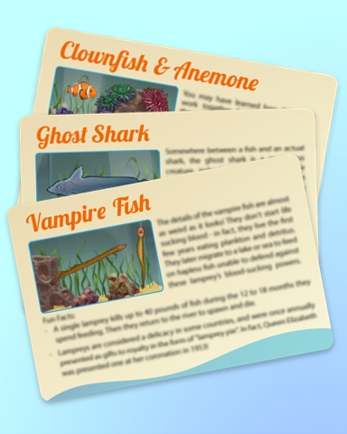 Quinn's Aquarium Triple Play Badge